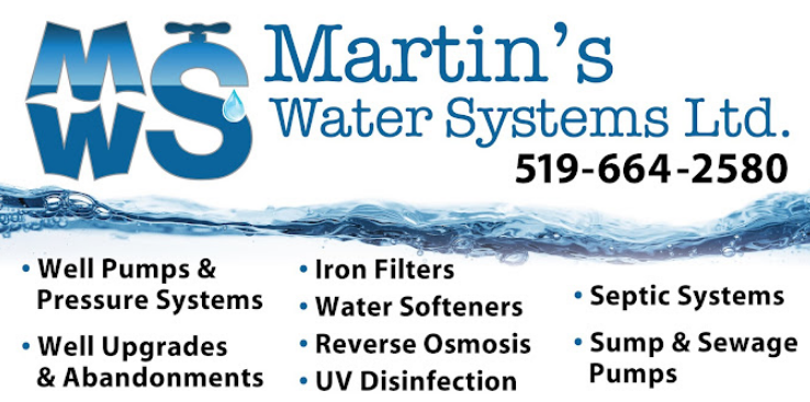 Martin’s Water Systems Ltd.