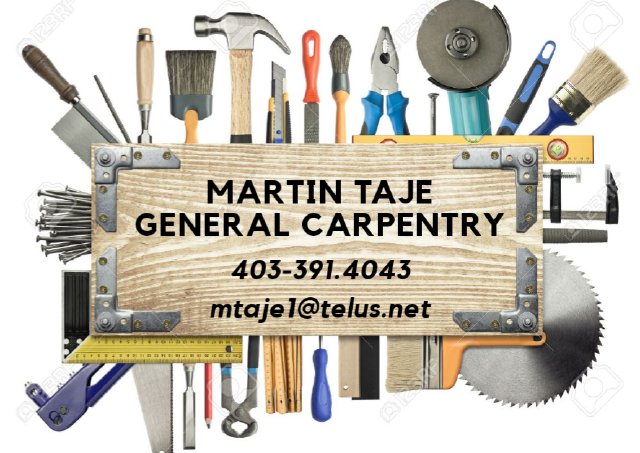Martin Taje General Carpentry