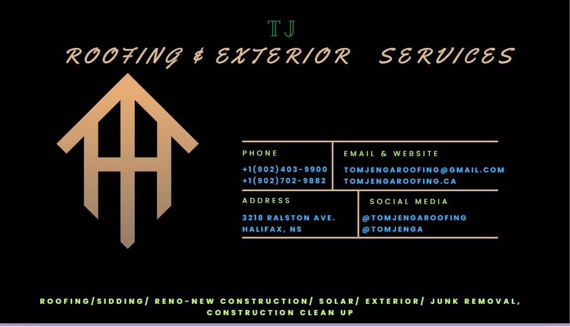Tom Jenga Roofing & Exterior Services