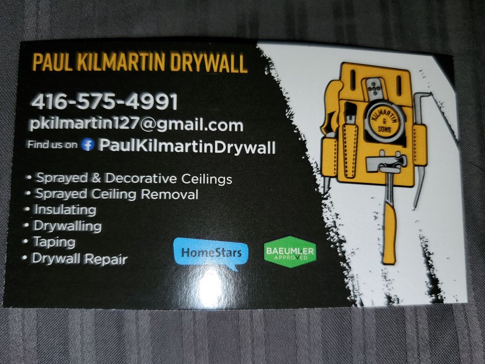 Paul Kilmartin Drywall
